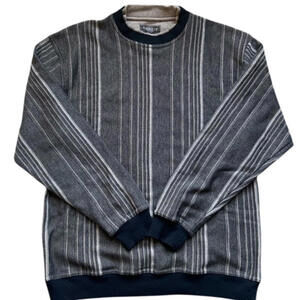 VTG Knights Sportswear Sweater Shirt Color Block Size M Dad Grandpa 90s Grunge